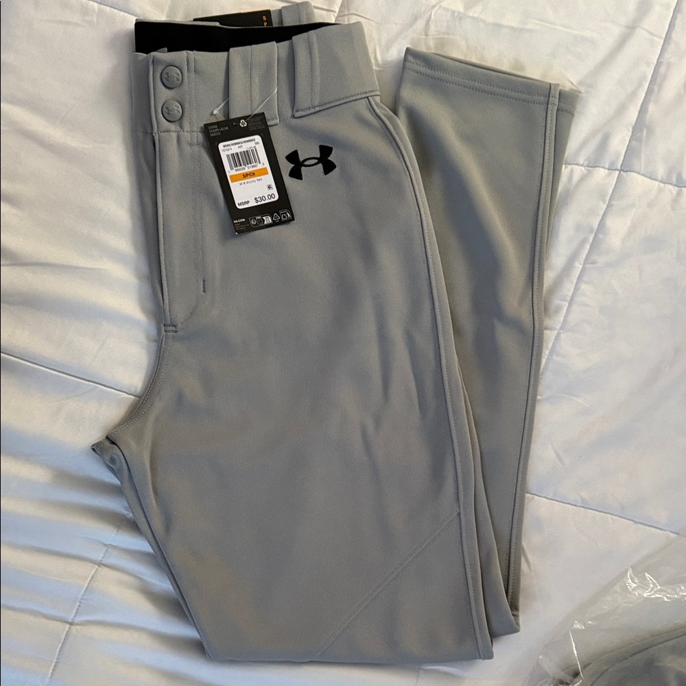 Under Armour Light Gray Performance Pants